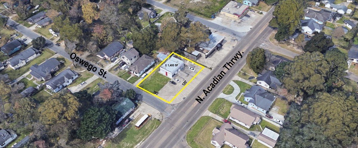 ± 1,400 SF Commercial Building: 3515 N Acadian Thruway, Baton Rouge, LA 70805